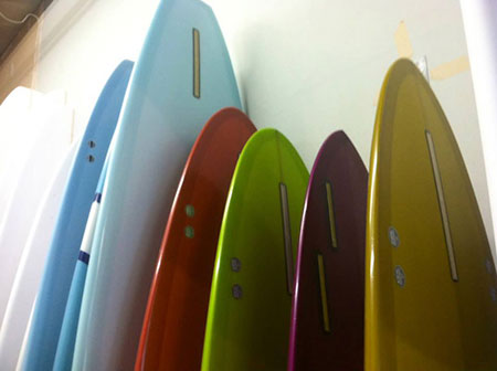 surfboards